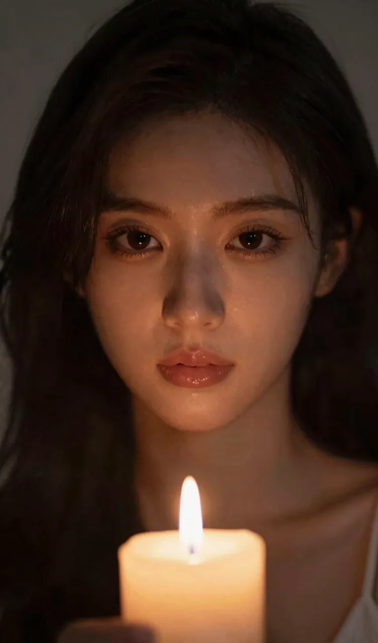 Candlelit Intimate Portrait